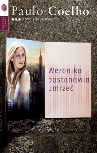Paulo Coelho "Weronika postanawia umrzeć" - edycja filmowa - okładka